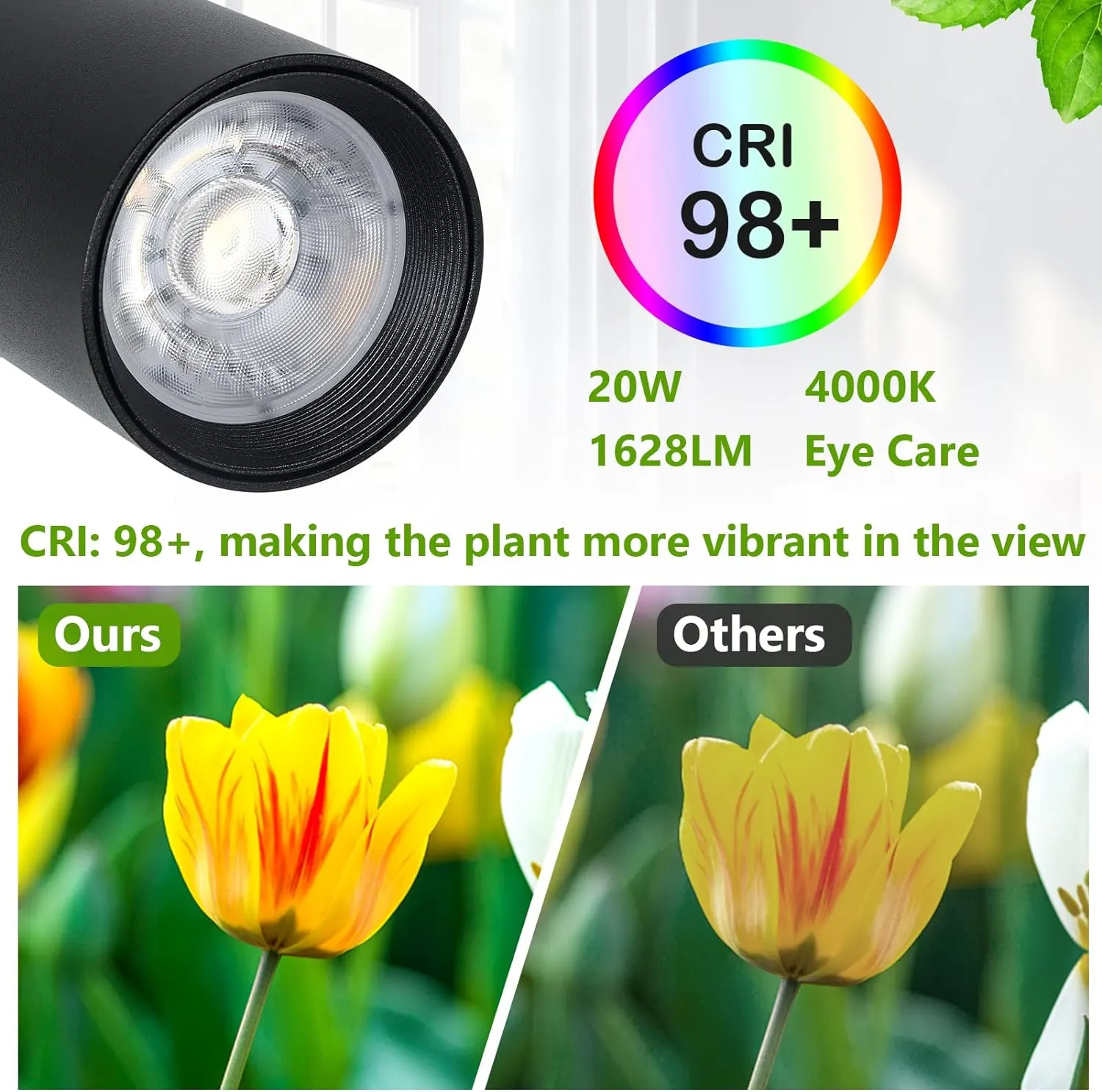 Adjustable Height Grow Light with Timer, 75 in, image 3 of 7