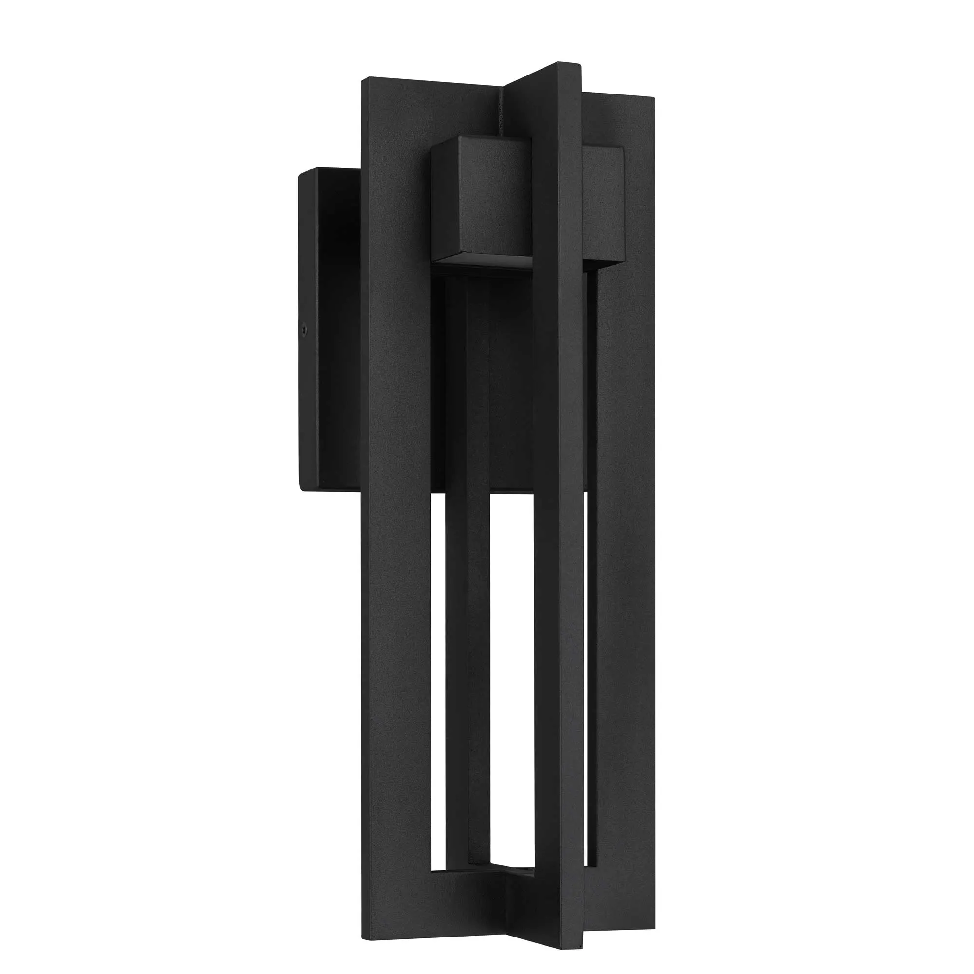 Matte Black Outdoor Wall Light, 13 in · Integrated LED, image 6 of 11