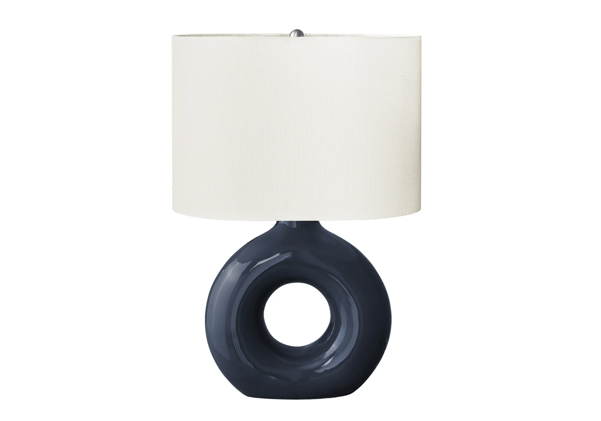 Modern Ceramic Table Lamp, 24 in, image 2 of 3