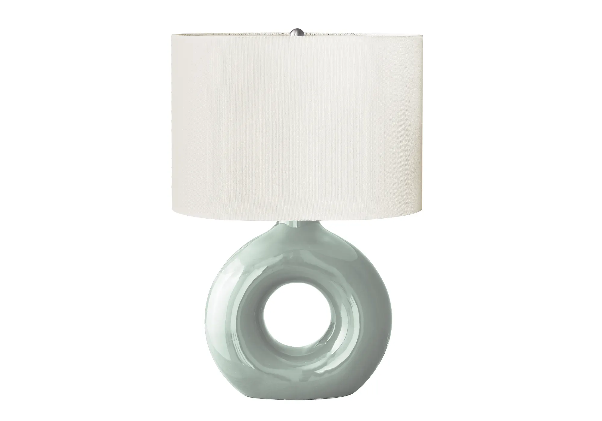 Modern Ceramic Table Lamp, 24 in, image 2 of 3