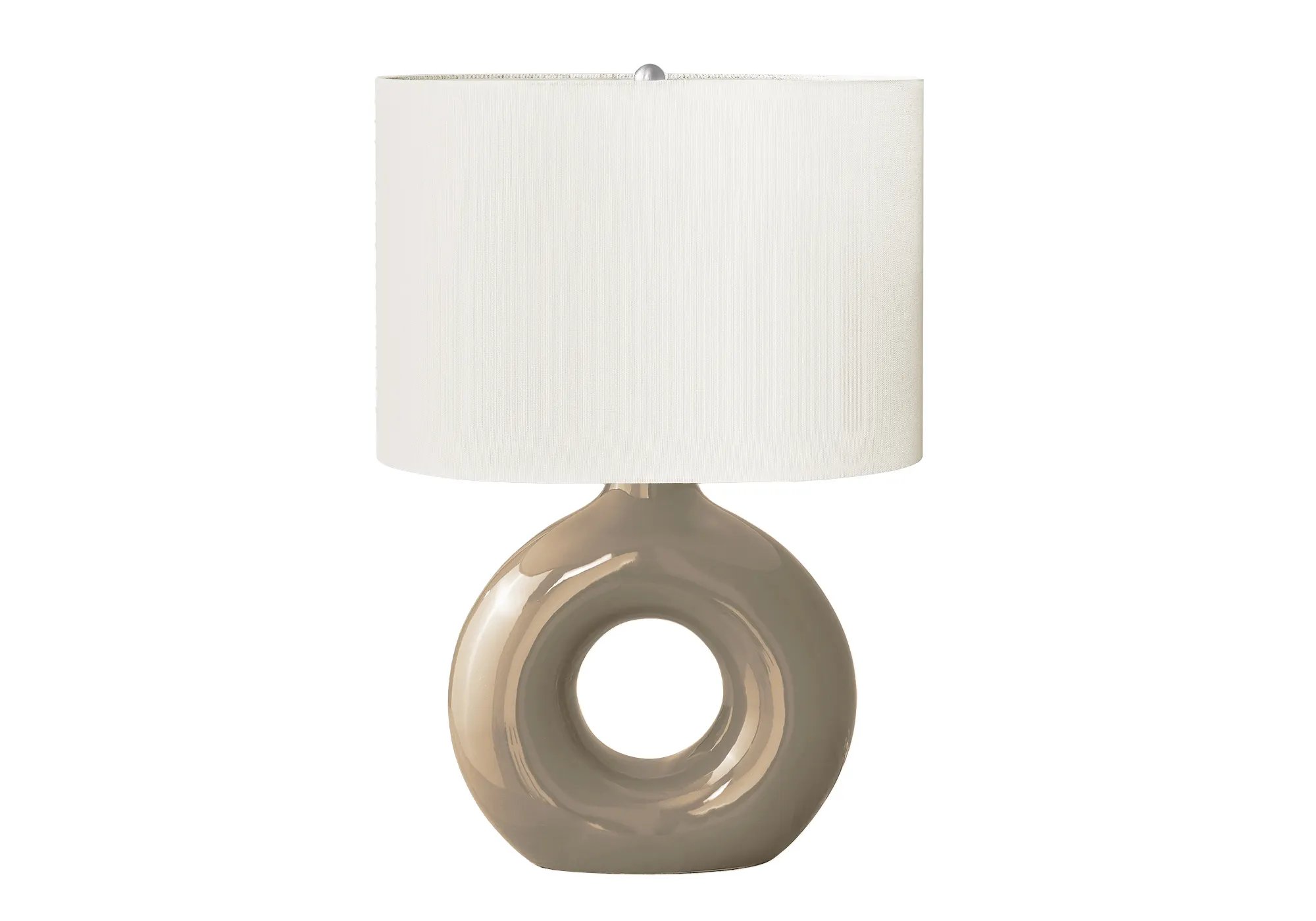 Modern Ceramic Table Lamp, 24 in, image 2 of 3