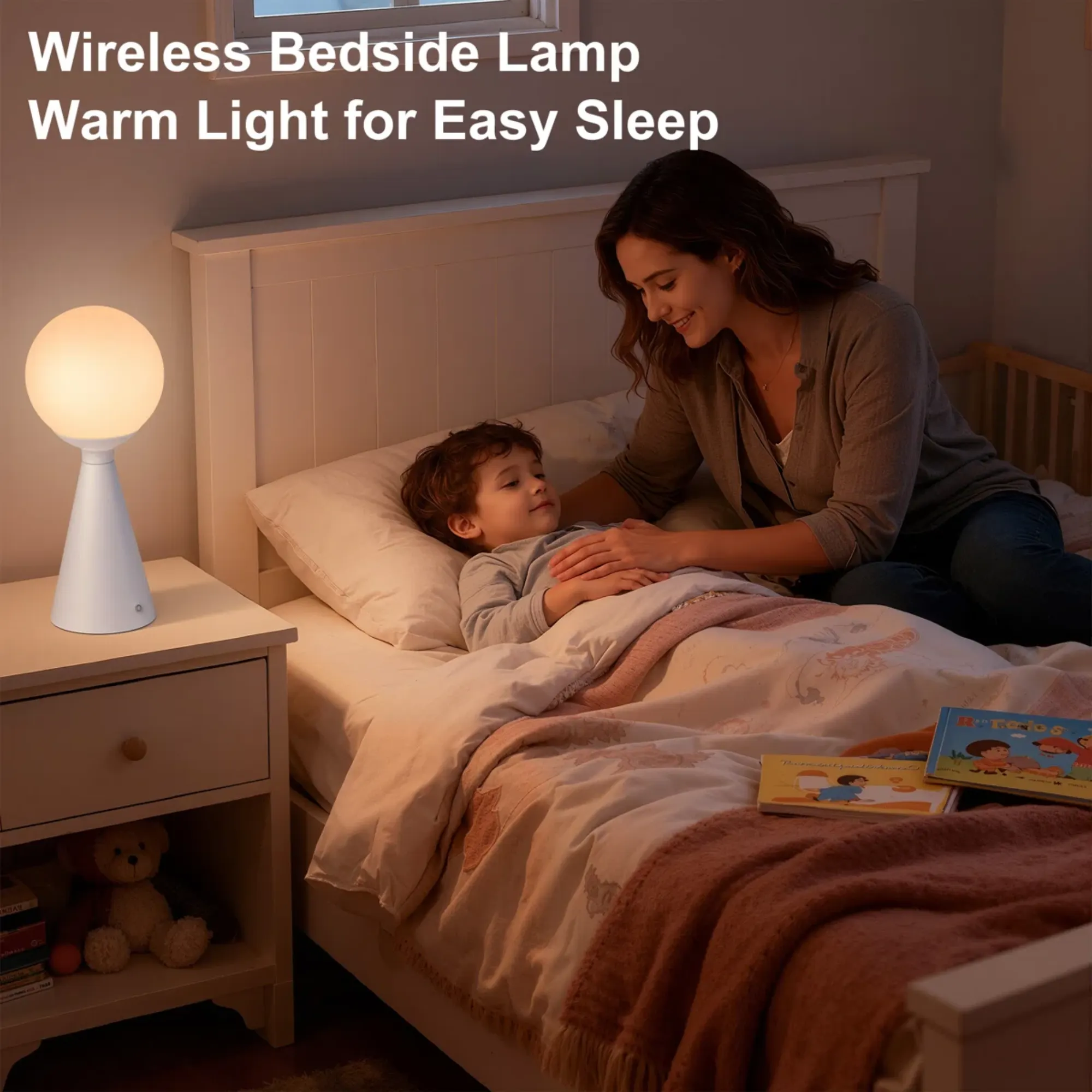 Modern Crystal Desk Lamp, 13 in · Dimmable, image 6 of 7