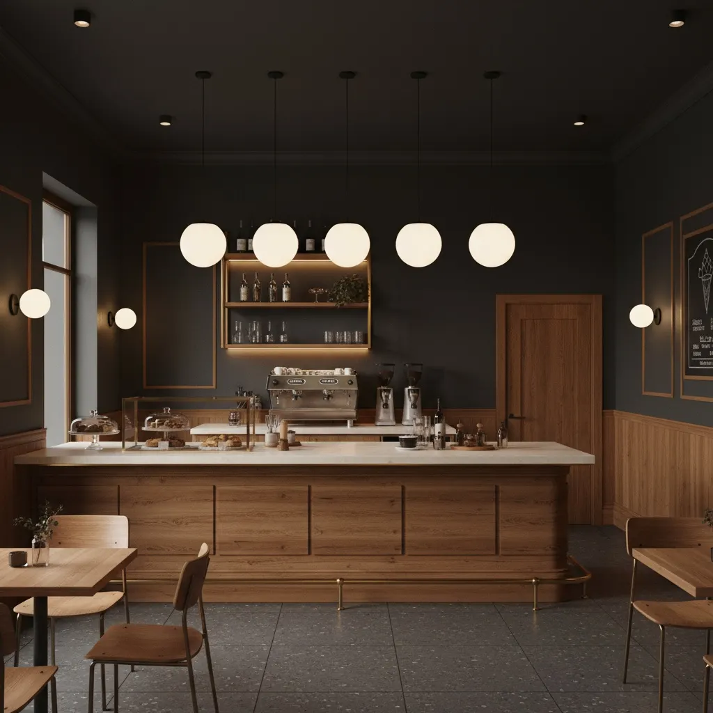 Modern White Glass Pendant Light, 10 in · Integrated LED, image 7 of 10