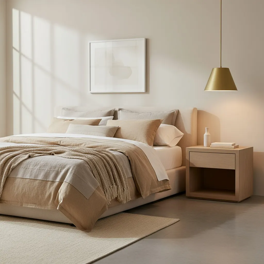 Modern Farmhouse Gold Pendant Light, 16 in · Integrated LED, image 7 of 10