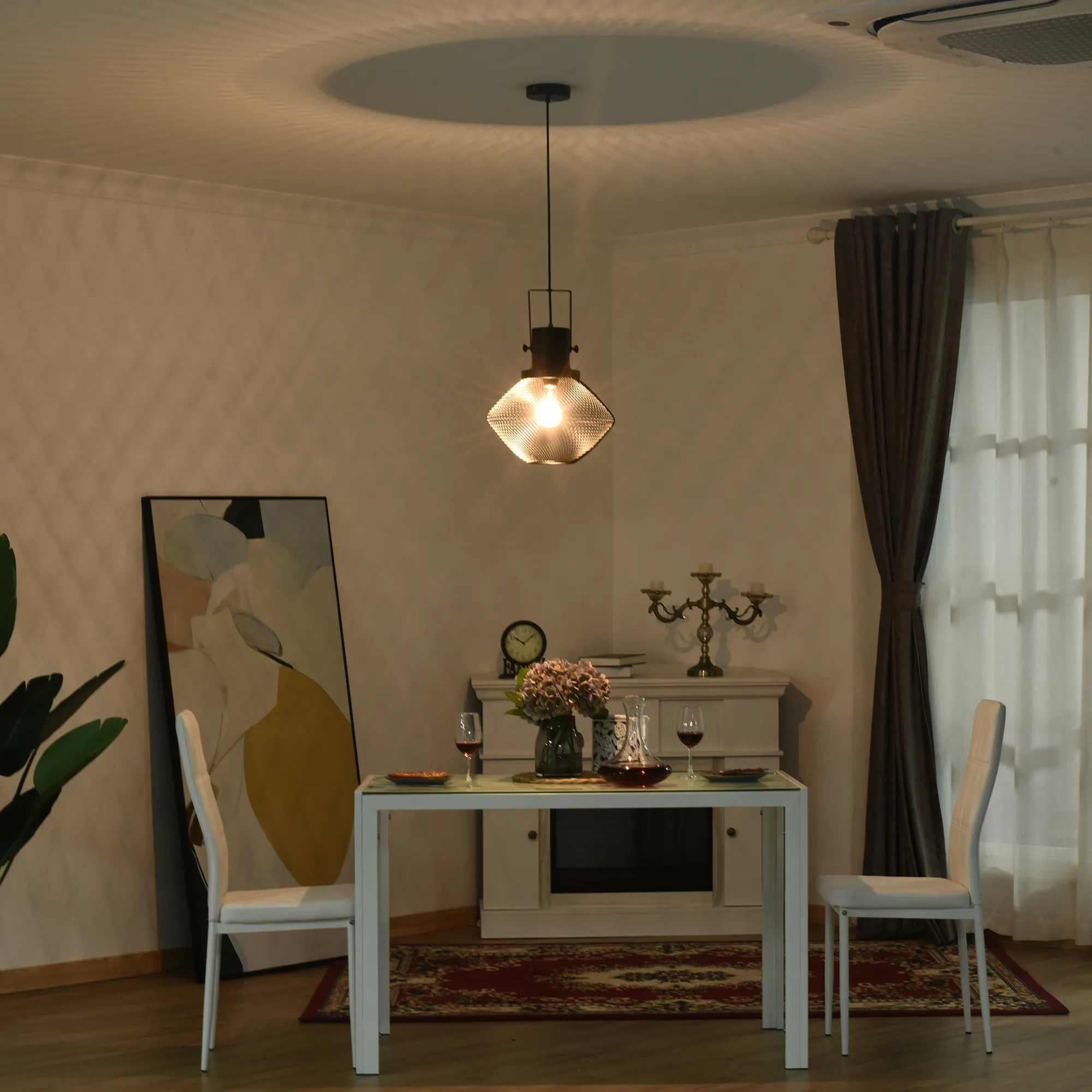 Black Pendant Light