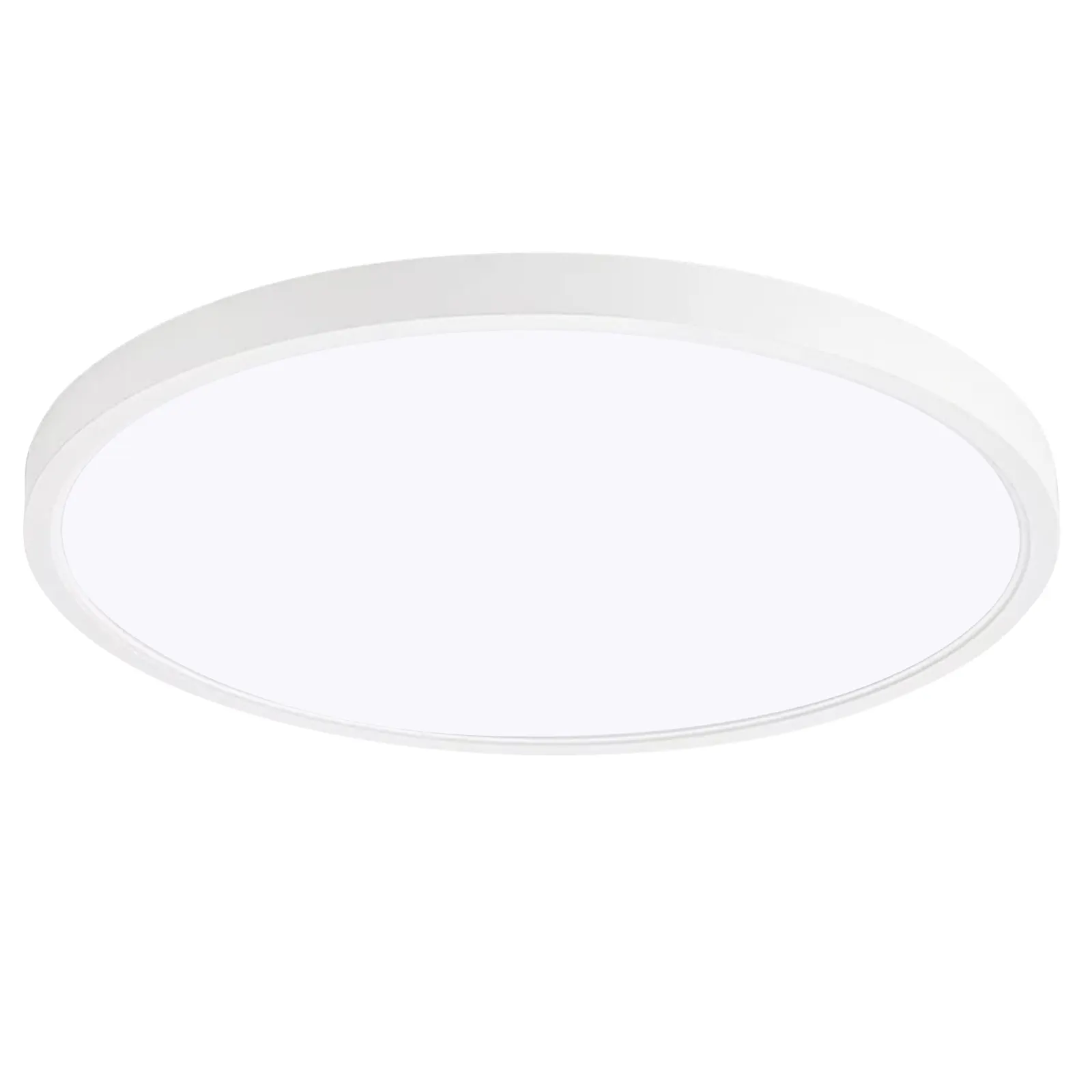 White Flush Mount Ceiling Light, 11.8 in, image 2 of 5