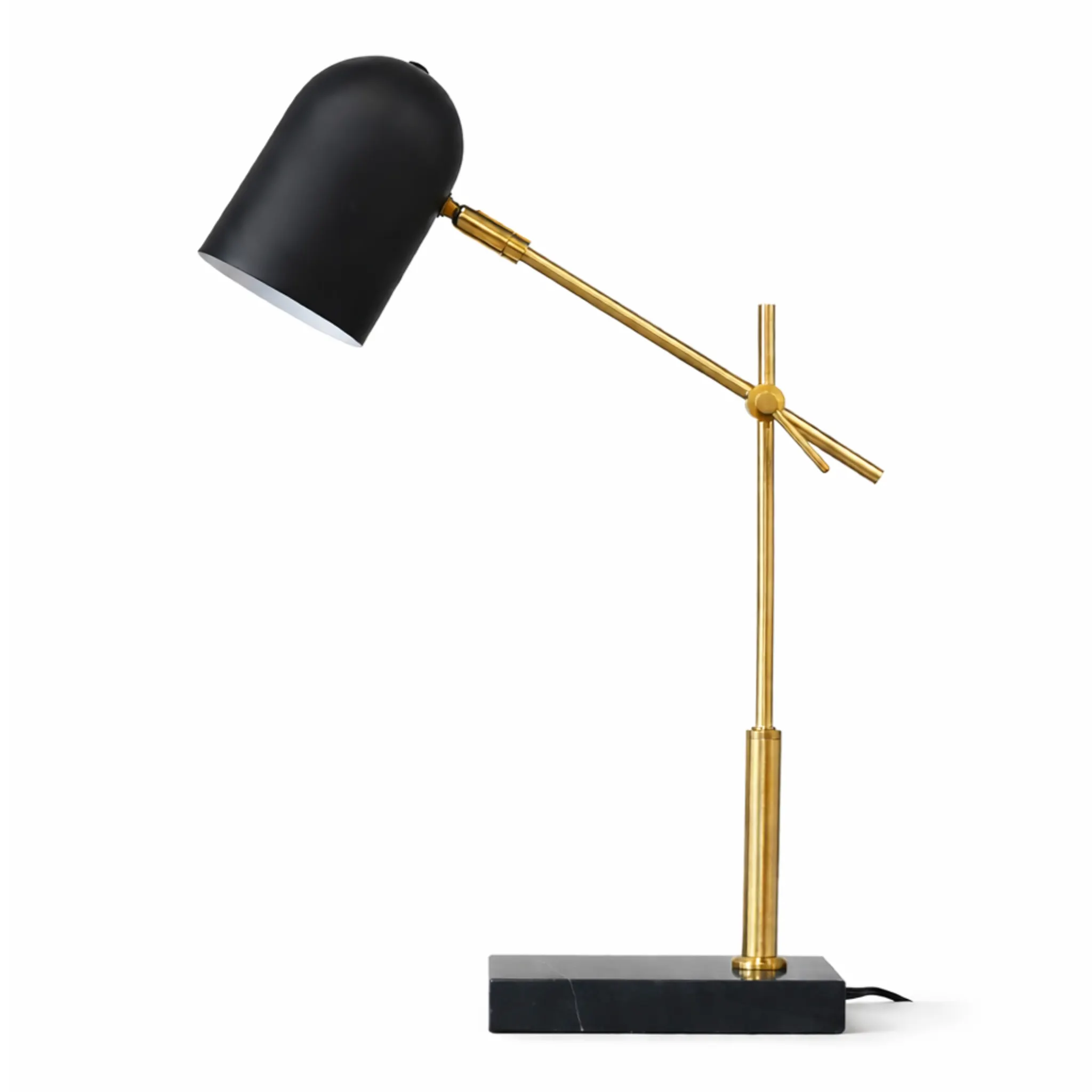Modern Black Desk Lamp, 19 in, image 3 of 5