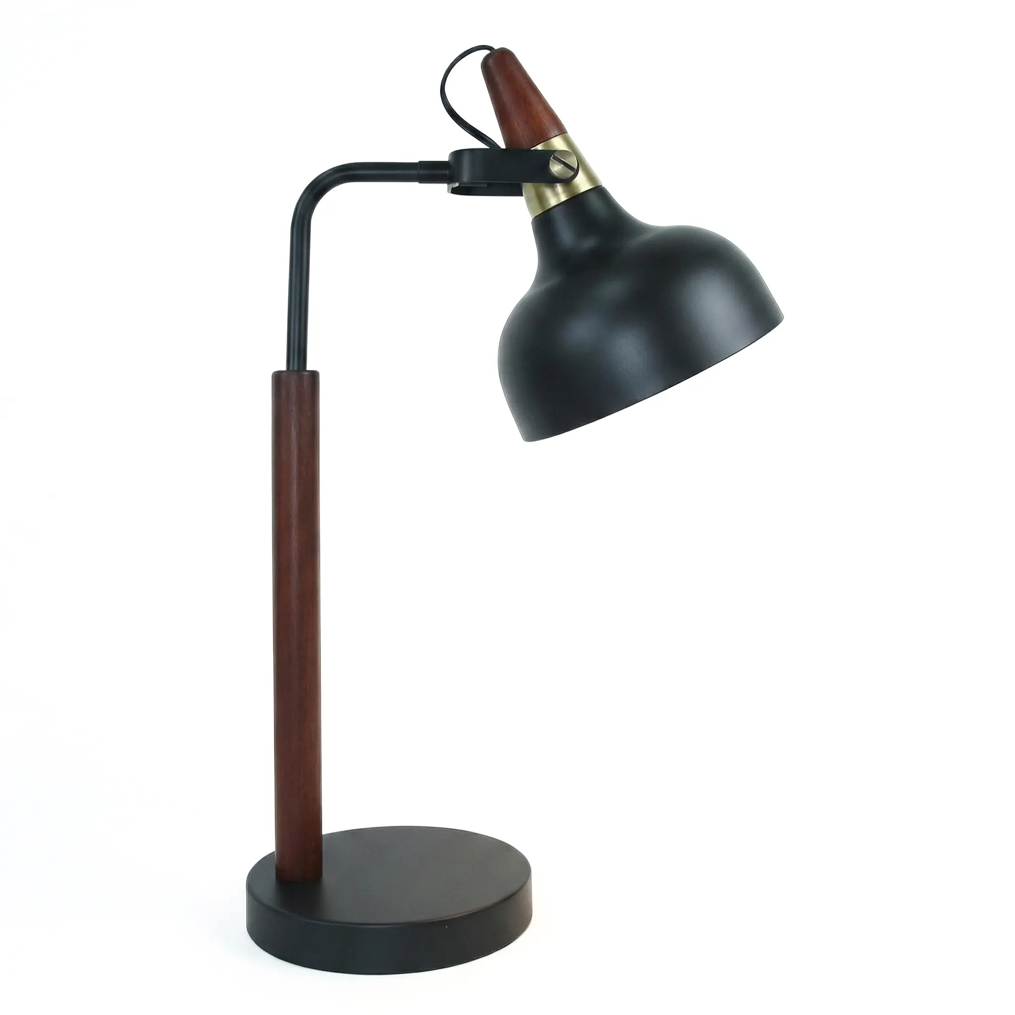 Modern Black Desk Lamp, 20 in, image 6 of 6