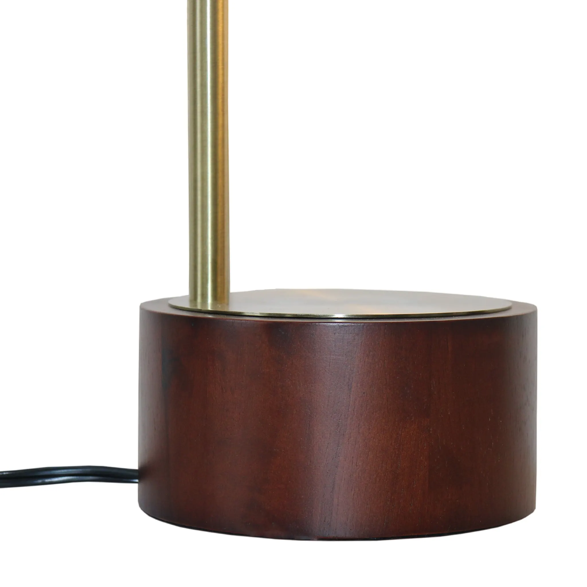 Modern Clear Glass Desk Lamp, 21 in, image 5 of 5