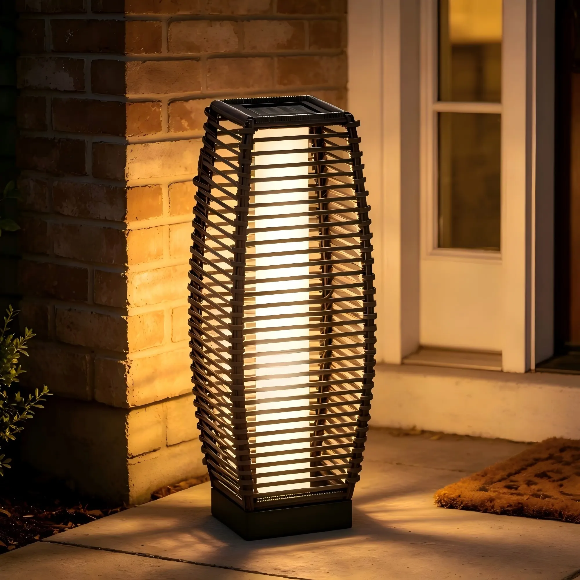 Gray Path Light, 26.75 in · Solar