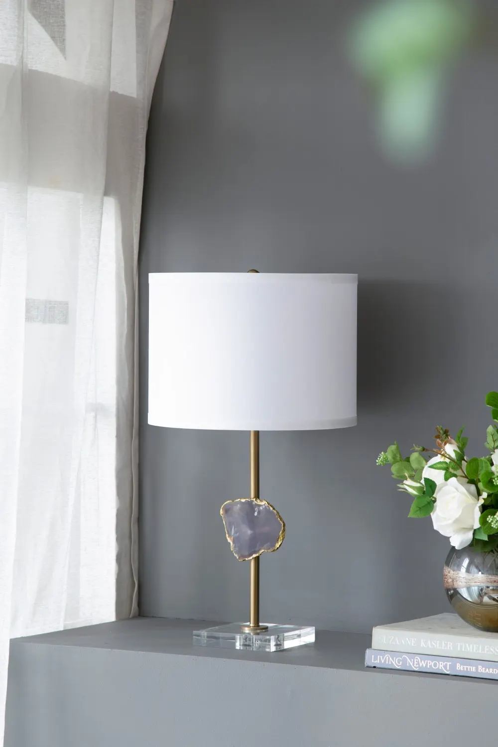 Gold Desk Lamp, 14 in, image 2 of 8