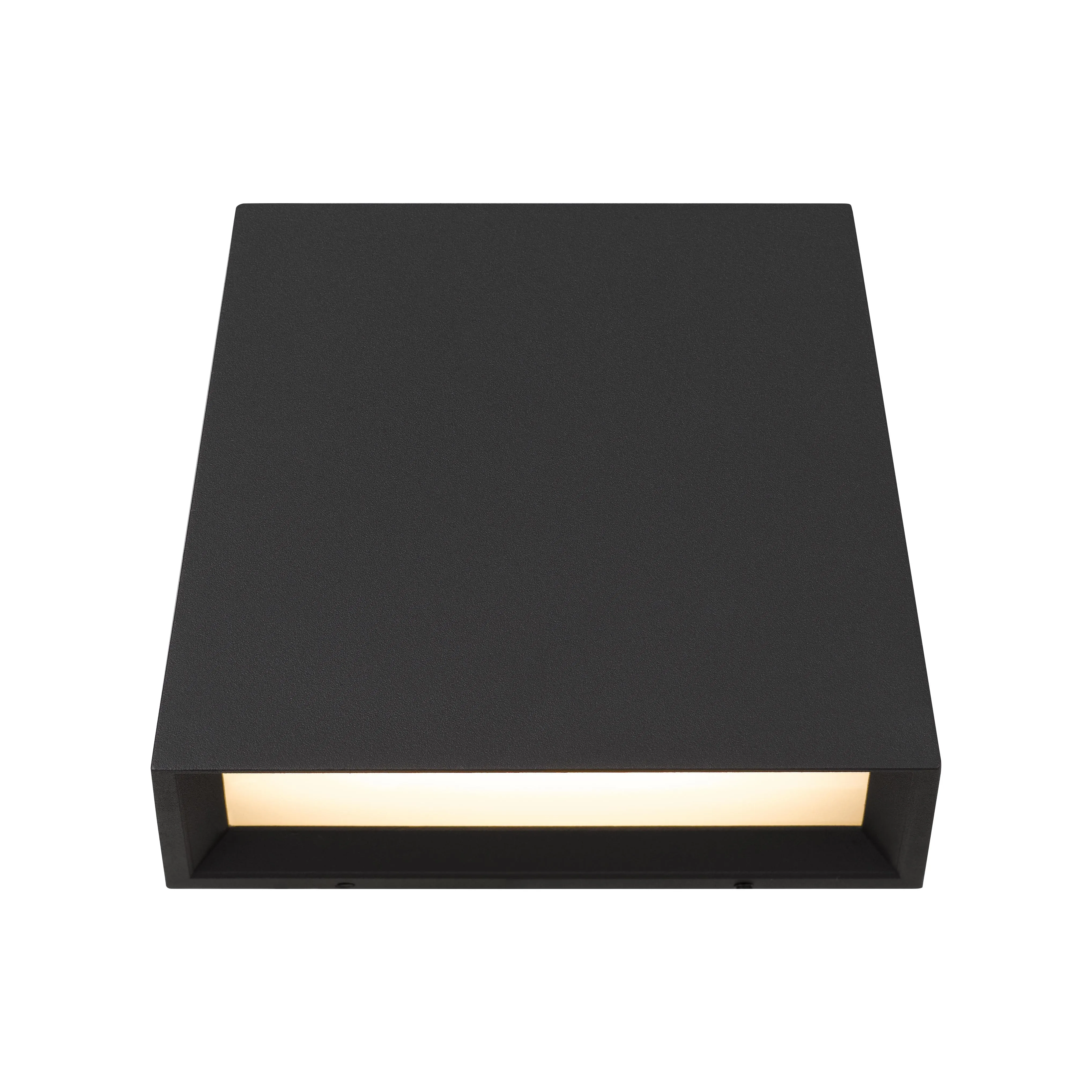 Glass Outdoor Wall Light, 6 in · Dimmable, image 3 of 5