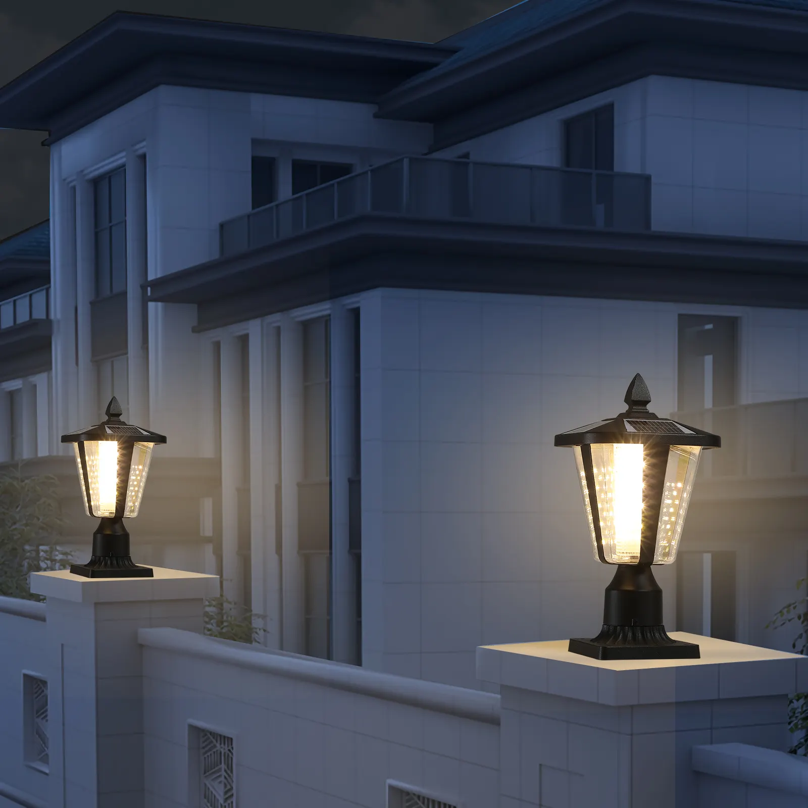 Modern Path Light, 15 in · Solar
