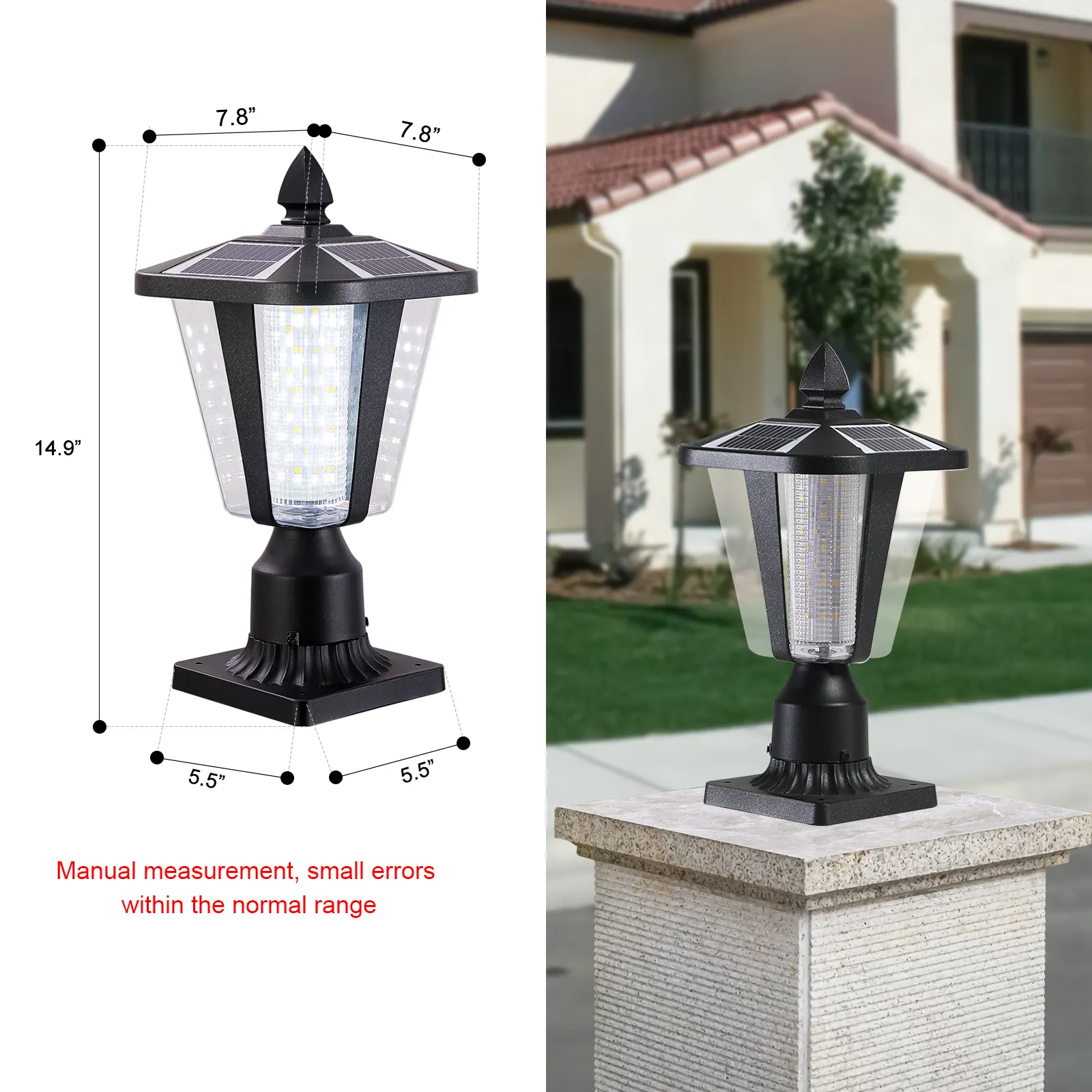 Modern Path Light, 15 in · Solar, image 3 of 8