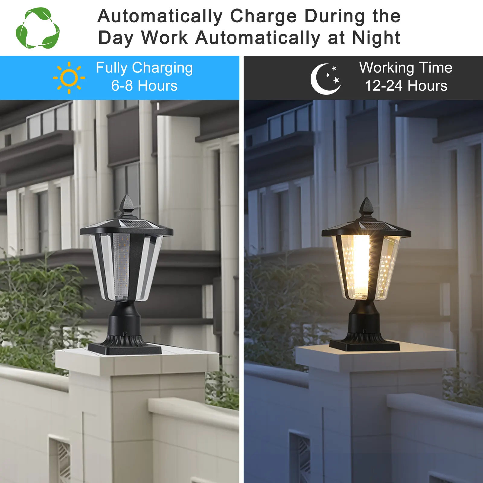 Modern Path Light, 15 in · Solar, image 5 of 8