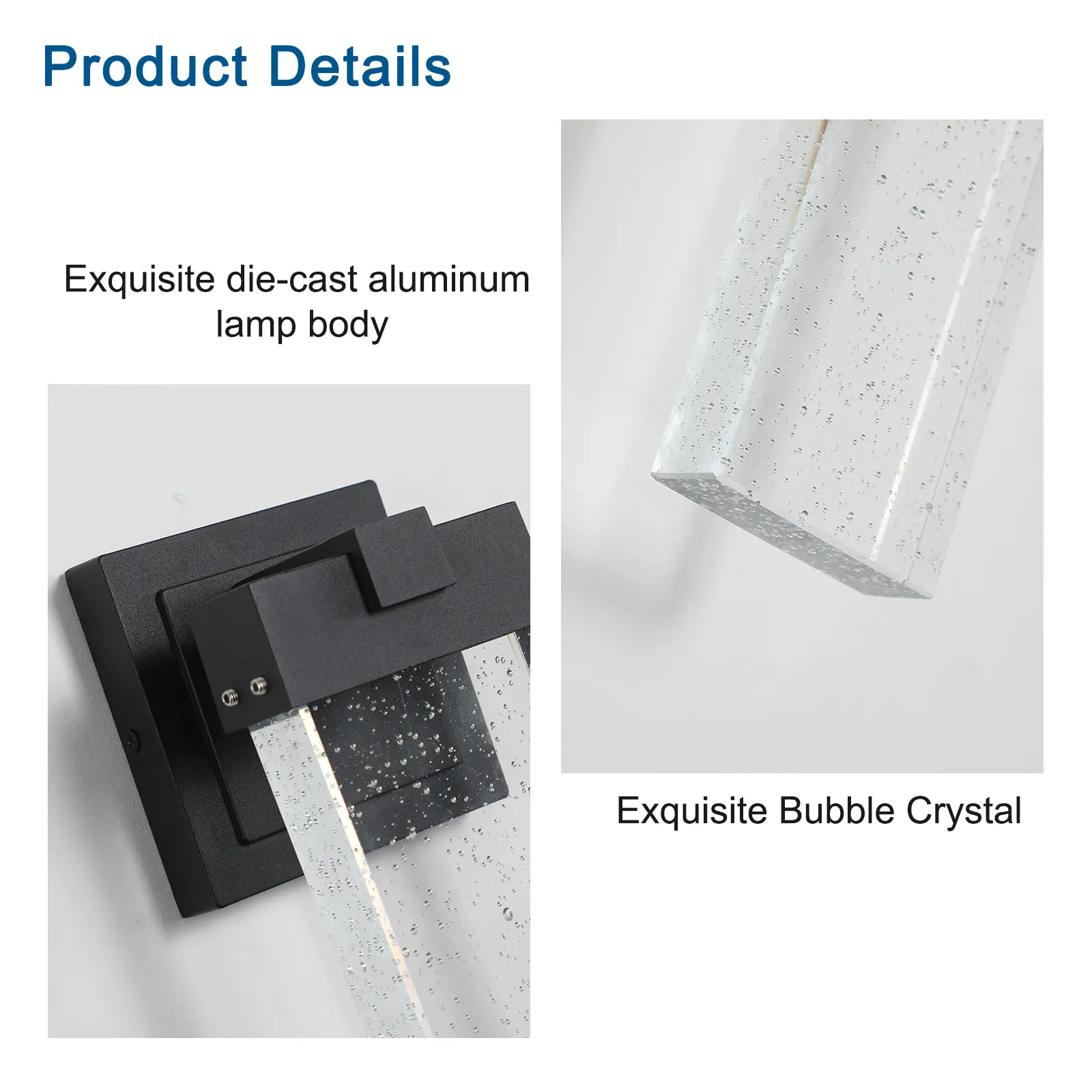 Crystal Outdoor Wall Light (2-Pack), image 7 of 10