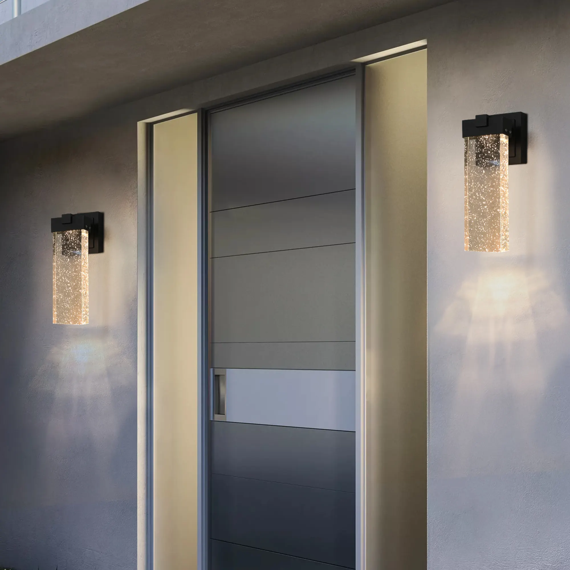 Crystal Outdoor Wall Light, Dusk-to-Dawn (2-Pack), image 5 of 10