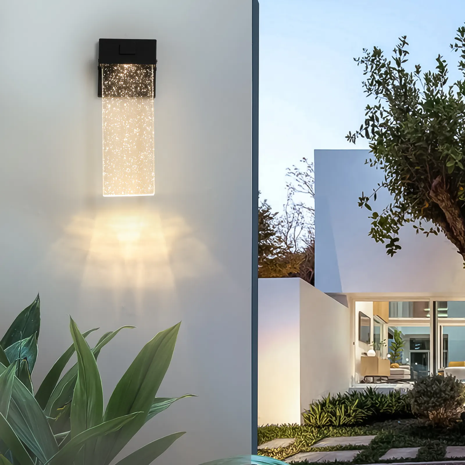 Crystal Outdoor Wall Light (2-Pack), image 3 of 10